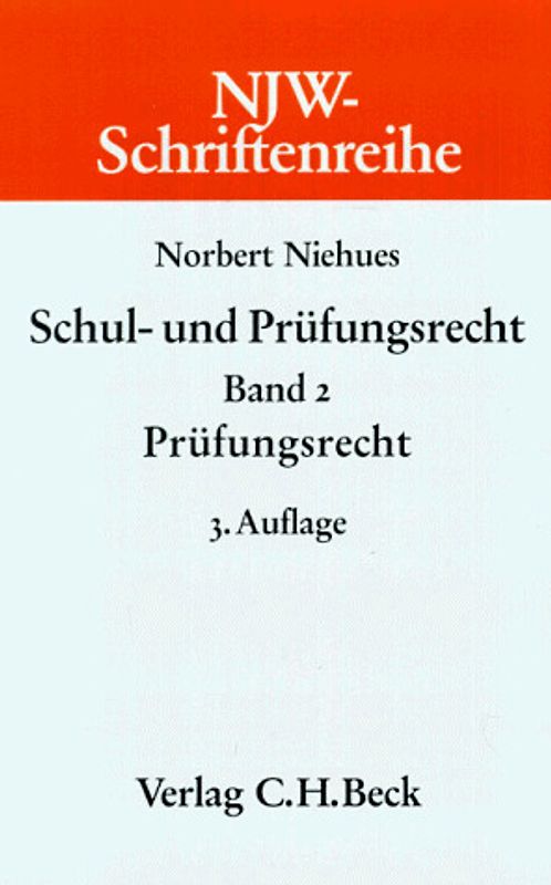 Schul- und Prüfungsrecht / Prüfungsrecht