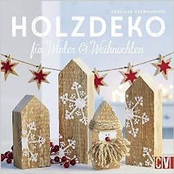 Holzdeko für Winter & Weihnachten