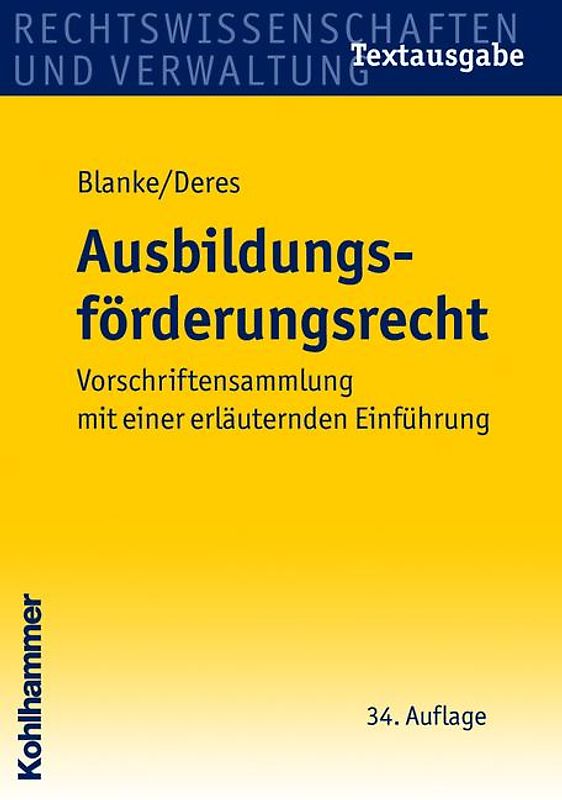 Ausbildungsförderungsrecht