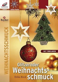 Glitzernder Weihnachtsschmuck