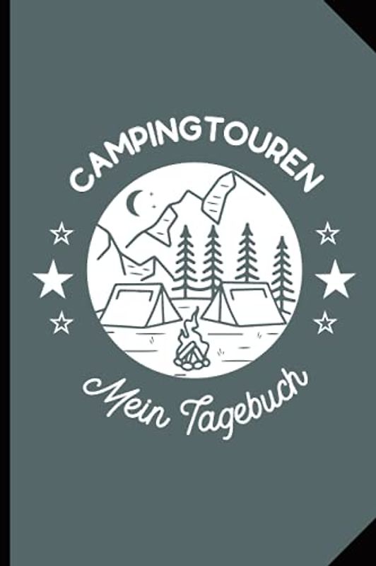 Reisetagebuch Wohnmobil: Ein Reisemobil Camping Logbuch für die Reise mit dem Camper, Wohnwagen oder Wohnmobil viele Doppelseiten zum Aufschreiben von Reiseetappen und Campingplätzen