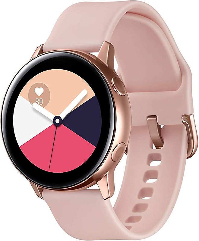Samsung Galaxy Watch Active 40 mm rosa oro con correa deportiva rosa beige [Wifi]