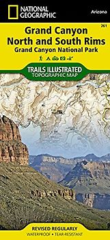 Grand Canyon, Bright Angel & North/South Rim. NATIONAL GEOGRAPHIC Trails Illustrated National Parks