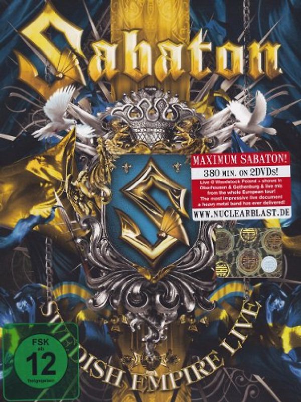 Sabaton - Swedish Empire Live [2 DVDs]