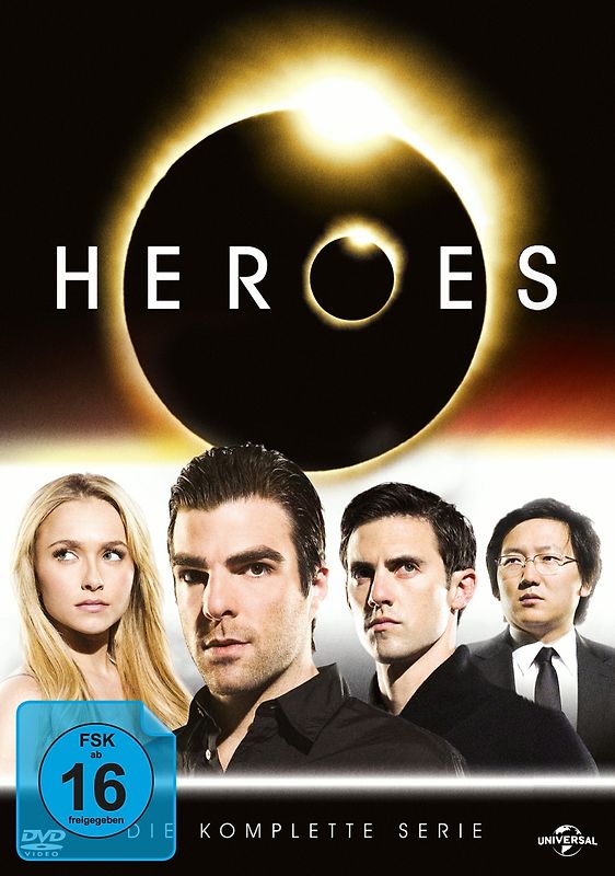 Heroes - Die komplette Serie - Season 1-4 [23 DVDs] DVD