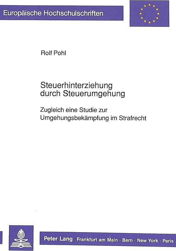 Steuerhinterziehung durch Steuerumgehung