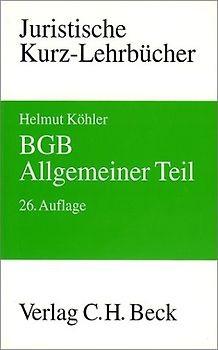 BGB Allgemeiner Teil