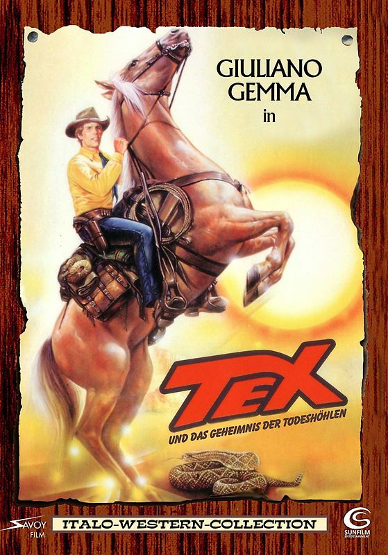 Tex und das Geheimnis der Todeshöhlen DVD