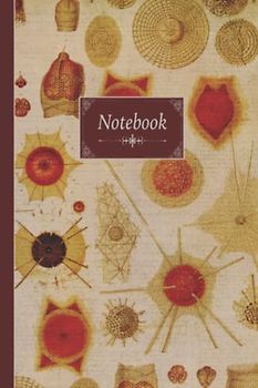 Notebook: Vintage style botany naturalist notebook. Aesthetic nature geometry cover design.