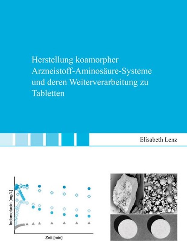 Herstellung koamorpher Arzneistoff-Aminosäure-Systeme und deren Weiterverarbeitung zu Tabletten