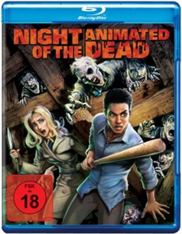 Night of the Animated Dead Blu-ray Disc