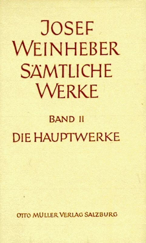 Sämtliche Werke