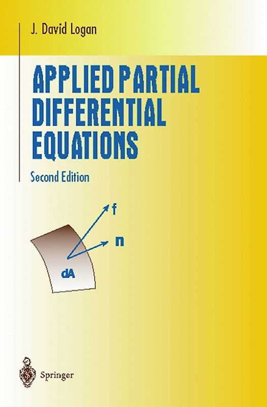 Applied Partial Differential Equations