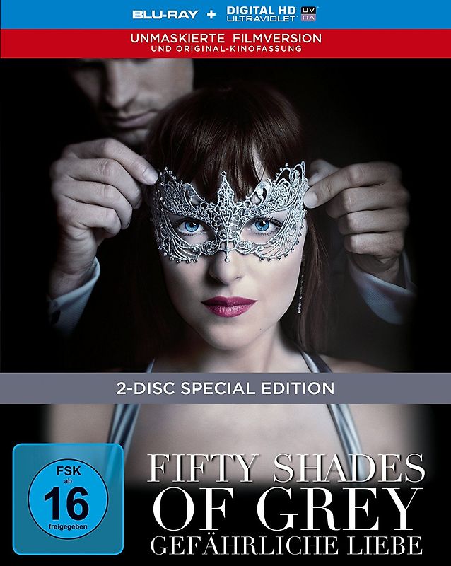 Fifty Shades of Grey 2 - Gefährliche Liebe [2 Discs, Digibook] Blu-ray Disc