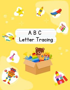 ABC Letter Tracing Practice Book: A Fun Workbook to Help Kids Learn the Alphabet, Handwriting Practice Book for Kids Preschoolers and Kindergartens