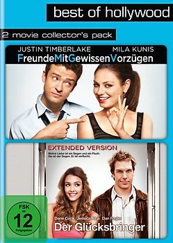 Best of Hollywood: Freunde mit gewissen Vorzügen / Der Glücksbringer [2 DVDs] DVD