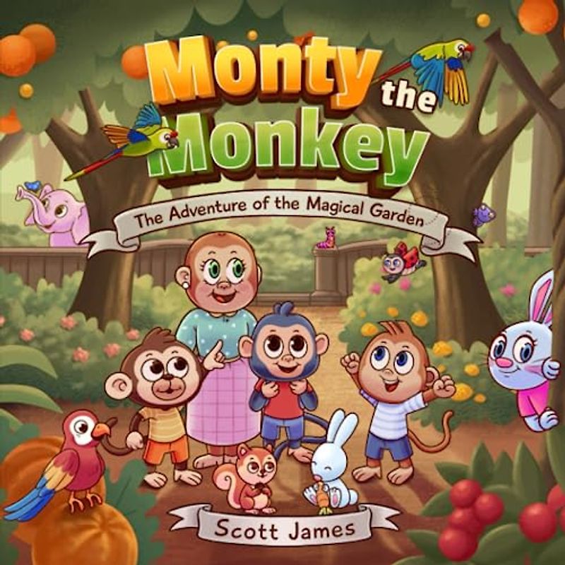 Monty the Monkey: The Adventure of the Magical Garden