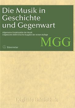 Digitale Bibliothek 60: MGG - Musik in Gegenwart und Geschichte MacOS