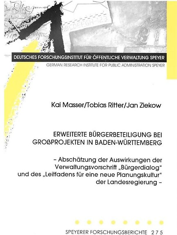 Erweiterte Bürgerbeteiligung bei Großprojekten in Baden-Württemberg