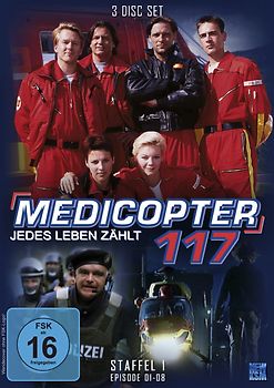 Medicopter 117 - Jedes Leben zählt (Staffel 1: Folge 01-08 im 3 Disc-Set) DVD