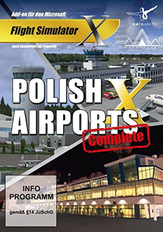 Flight Simulator X: Polish Airports [AddOn] PC Spiele