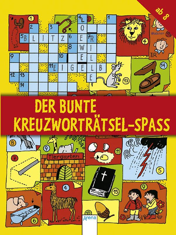 Der bunte Kreuzworträtsel-Spaß