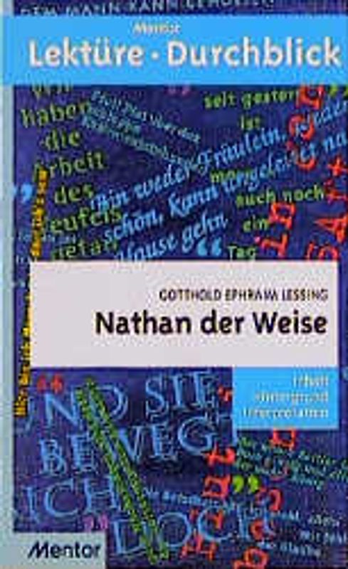 Gotthold Ephraim Lessing: Nathan der Weise