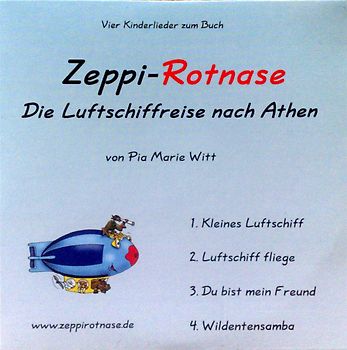 Zeppi-Rotnase - die Luftschiffreise nach Athen