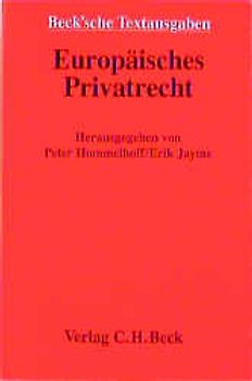 Europäisches Privatrecht