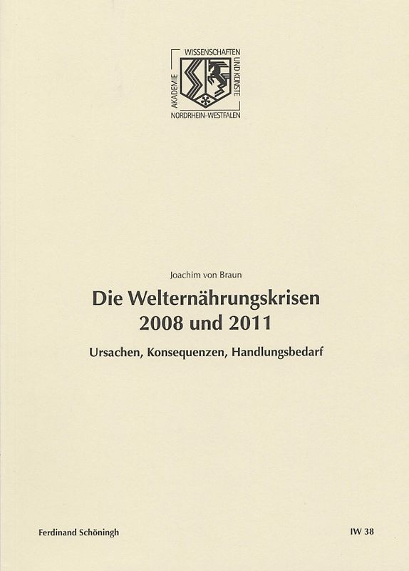 Die Welternährungskrisen 2008 und 2011