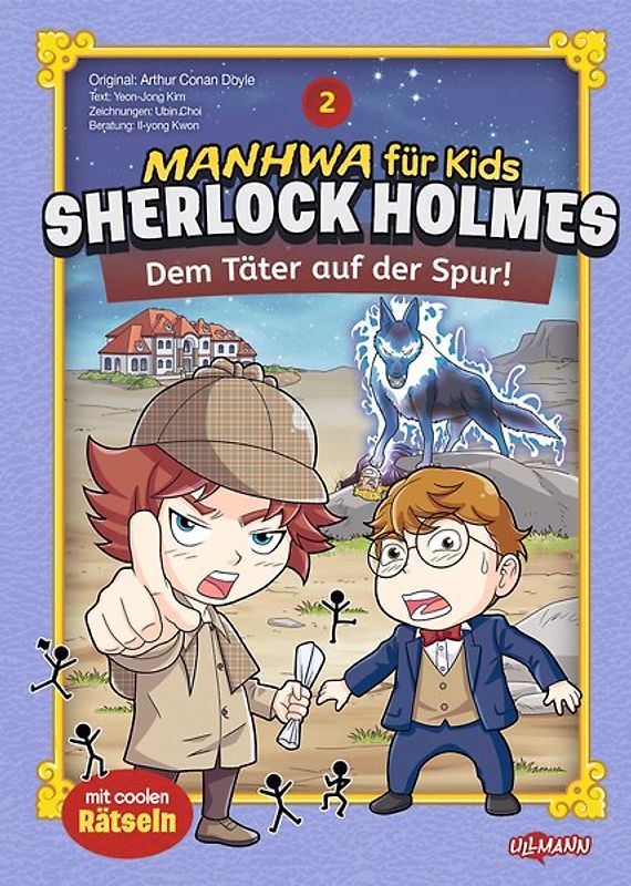 Manhwa für Kids: Sherlock Holmes (Band 2) - Dem Täter auf der Spur