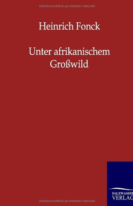 Unter afrikanischem Großwild