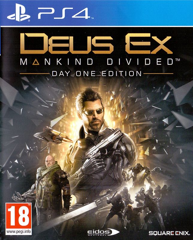 Deus Ex Mankind Divided [Day One Edition, EU Import] PlayStation 4