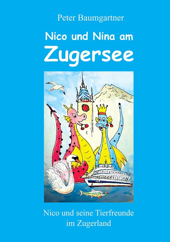 Nico und Nina treffen viele Tiere am Zugersee