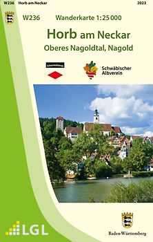 W236 Wanderkarte 1:25000 Horb am Neckar
