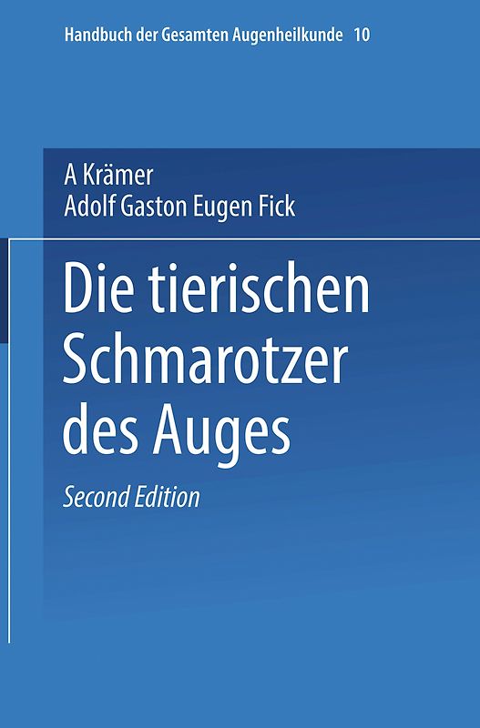 Die Tierischen Schmarotzer des Anges