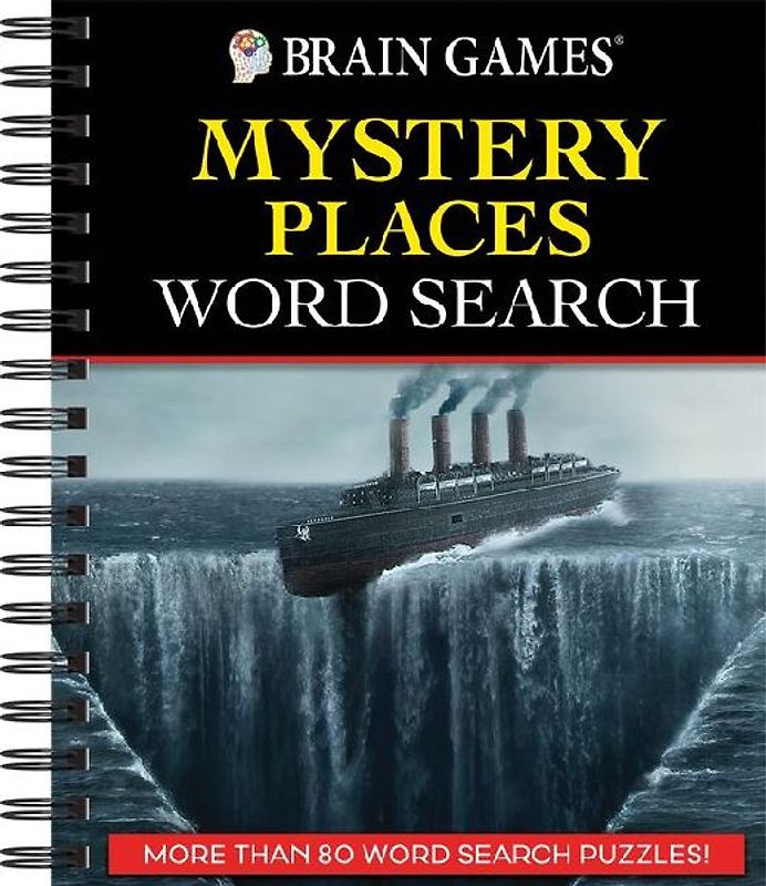 Brain Games - Mystery Places Word Search