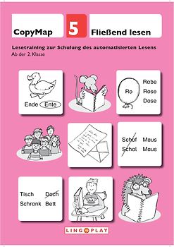 CopyMap 5: Fließend Lesen. Lesetraining zur Schulung des automatisierten Lesens