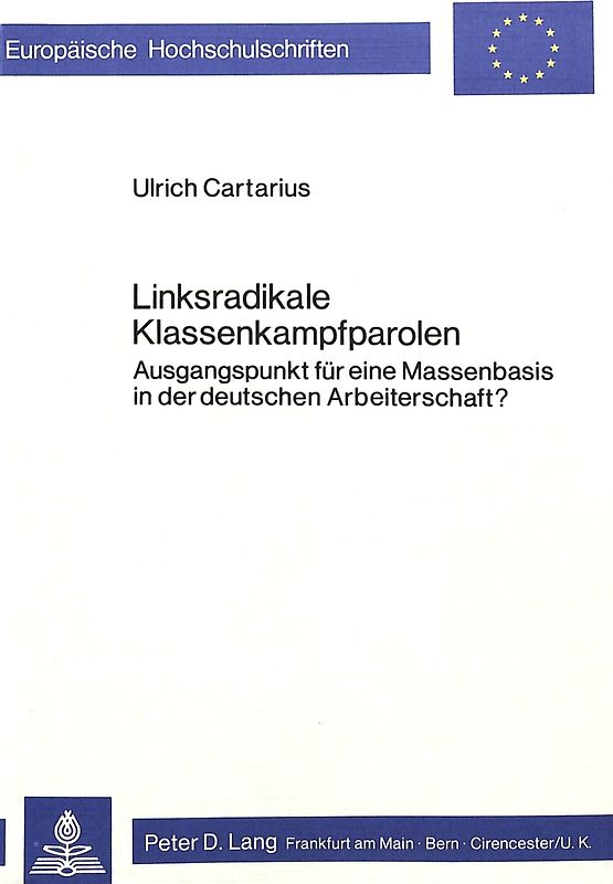 Linksradikale Klassenkampfparolen