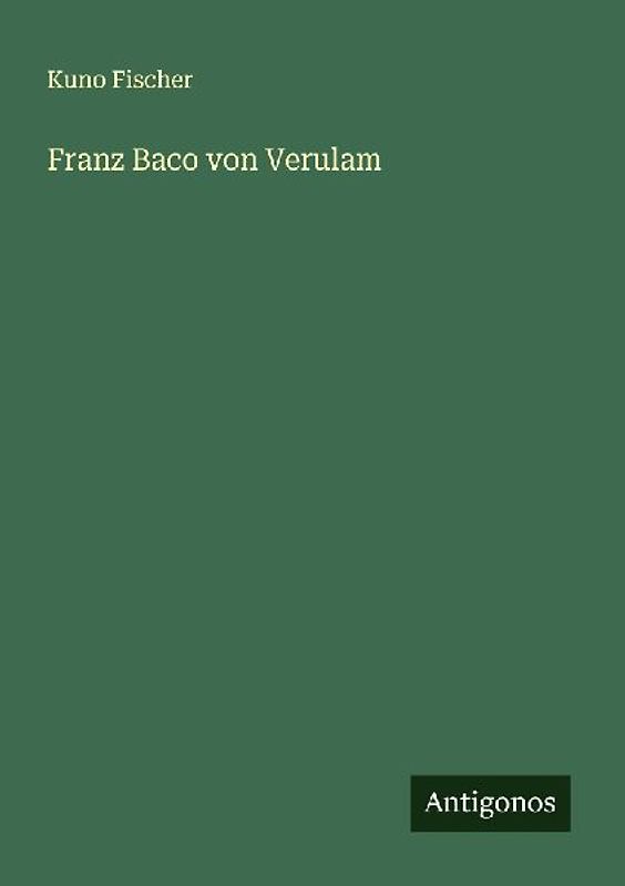 Franz Baco von Verulam