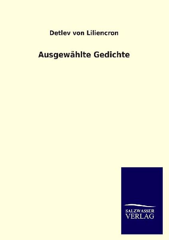 Ausgewählte Gedichte