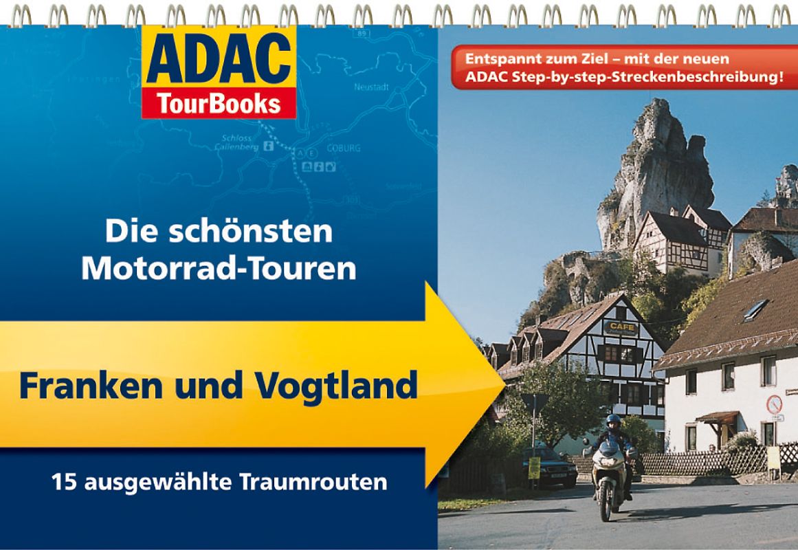 ADAC TourBook Motorradtouren Franken und Vogtland