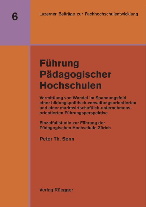 Führung Pädagogischer Hochschulen