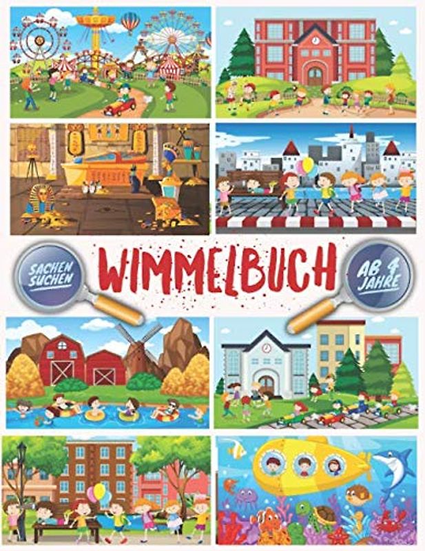 Wimmelbuch: Mein schönstes sachen suchen ab 4 jahre.