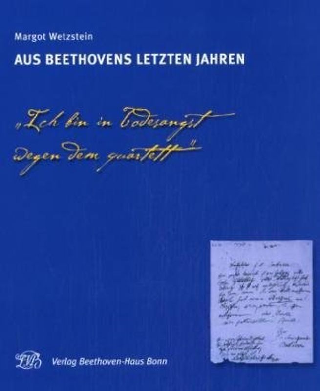 Aus Beethovens letzten Jahren