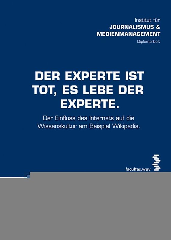 Der Experte ist tot, es lebe der Experte