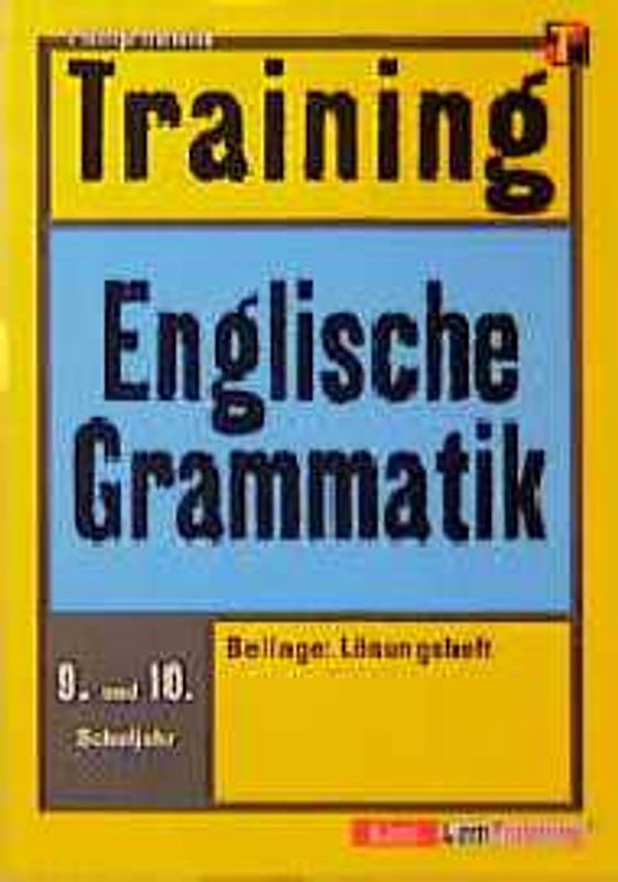 Training Englische Grammatik