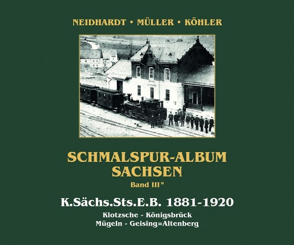 Schmalspur-Album Sachsen
