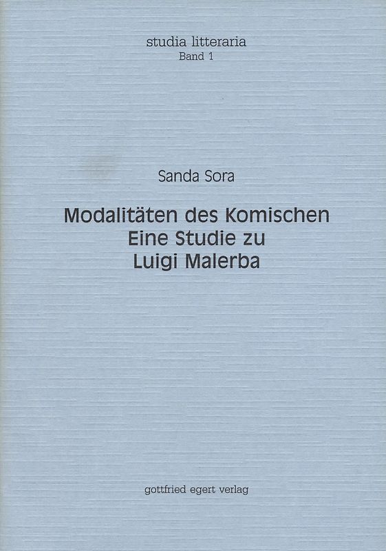 Modalitäten des Komischen