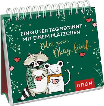 Ein guter Tag beginnt mit einem Plätzchen. Oder zwei. Okay, fünf.